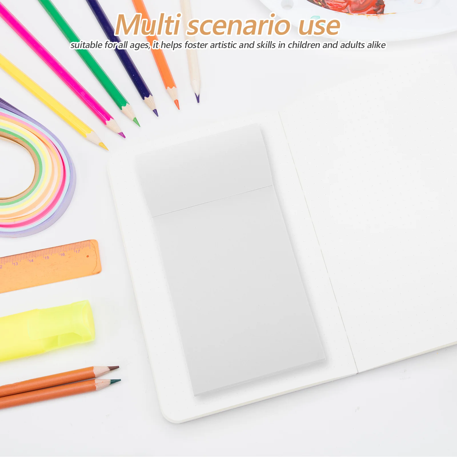 كتاب رسم الرسوم المتحركة للرسم الإبداعي وصنع الرسوم المتحركة DIY فليب كتاب مشروع لوازم دفتر صفحة فارغة للأطفال البالغين #5