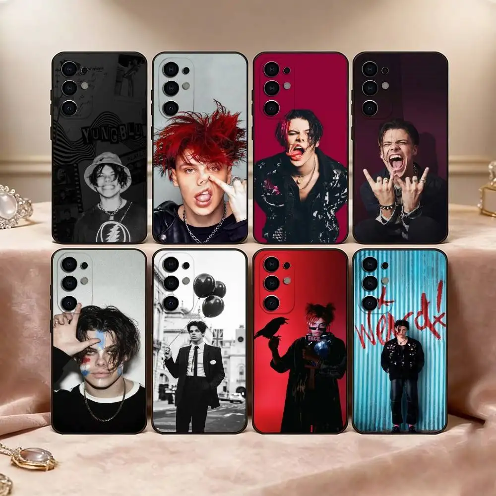 

S-Singer Y-Yungblud Phone Case Black Silicone Soft For Samsung S25,S24,S21,S22,S23,S30,Ultra,S20,Plus,Fe,Lite