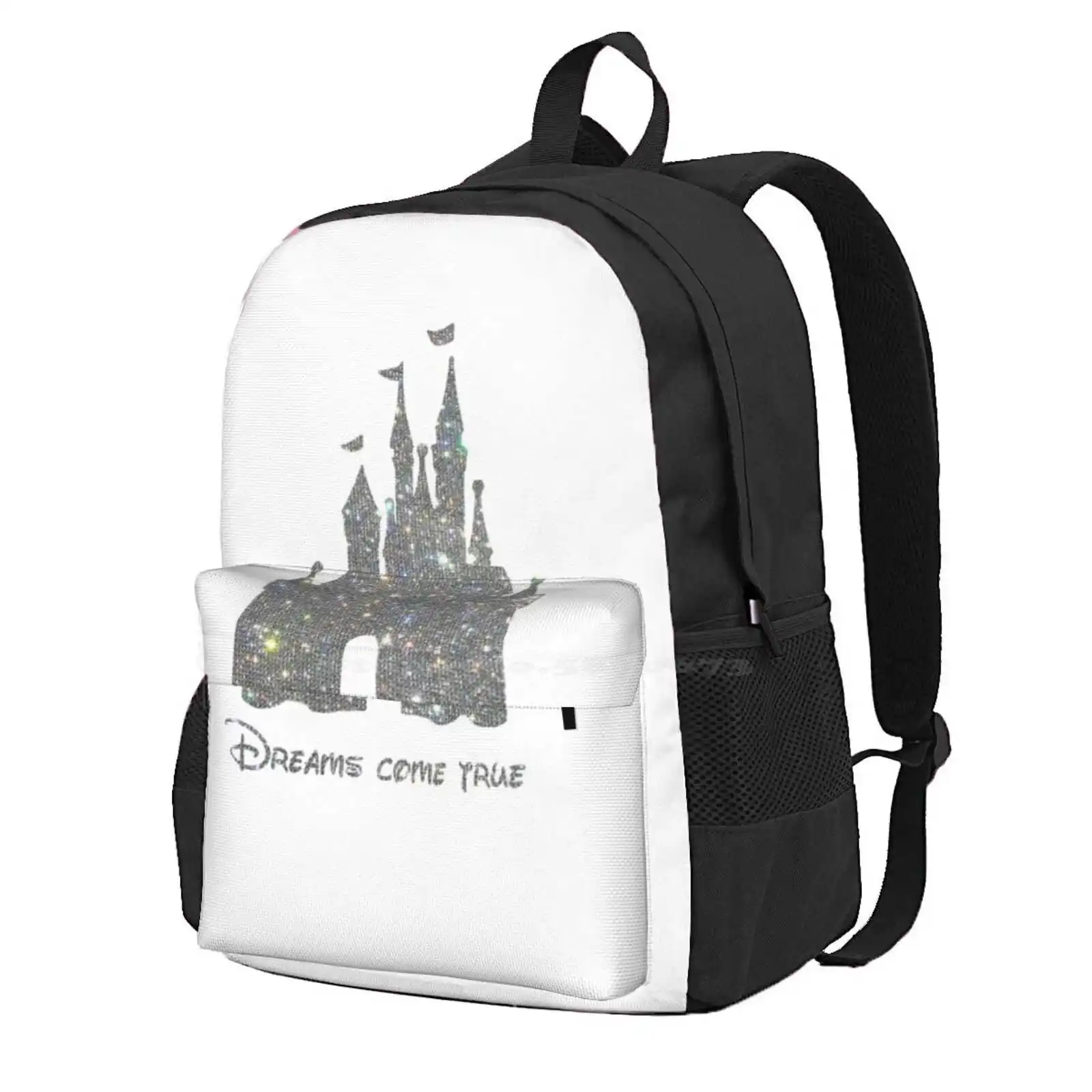 Castle Dreams Come True Hot Sale Schoolbag Backpack Fashion Bags Dreams Come True Castle Silhouette World