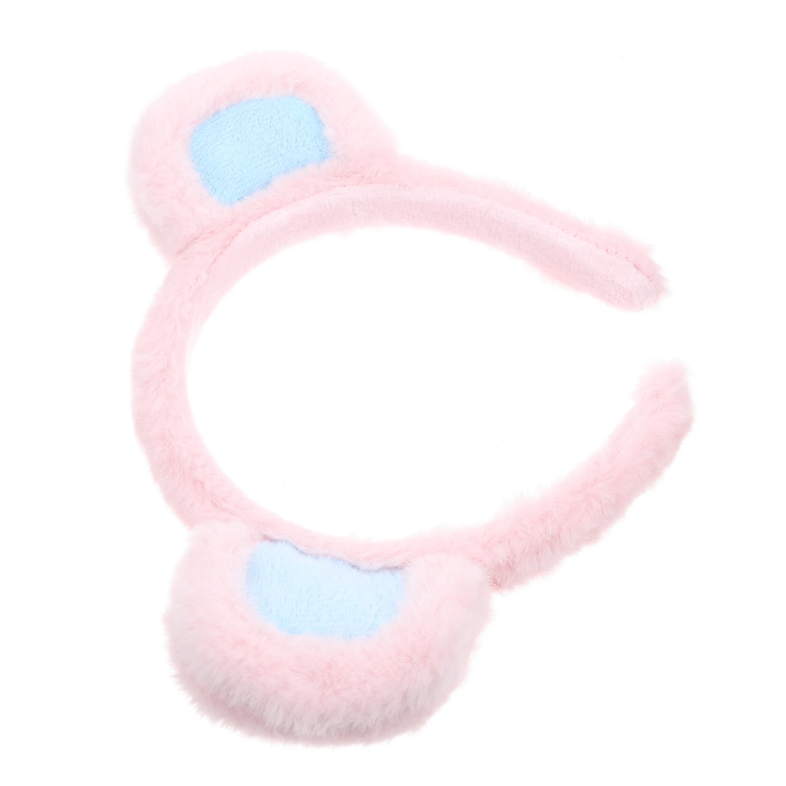 Plush Headband Bear Satin Headbands Earphone Costume Ornament Women's Polar Ears Headphone