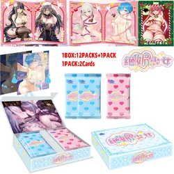 2024 Goddess Story Cards Beautiful girl Waifu Cards Booster Box Anime Tcg Game Card Child Kids Table Toys For Birthday Gift