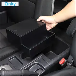 Zinky ABS Car Armrest Box Storage Box for Toyota FJ Cruiser 2007-2021 Upgrade Model to Increase Capacity Interior Accessories