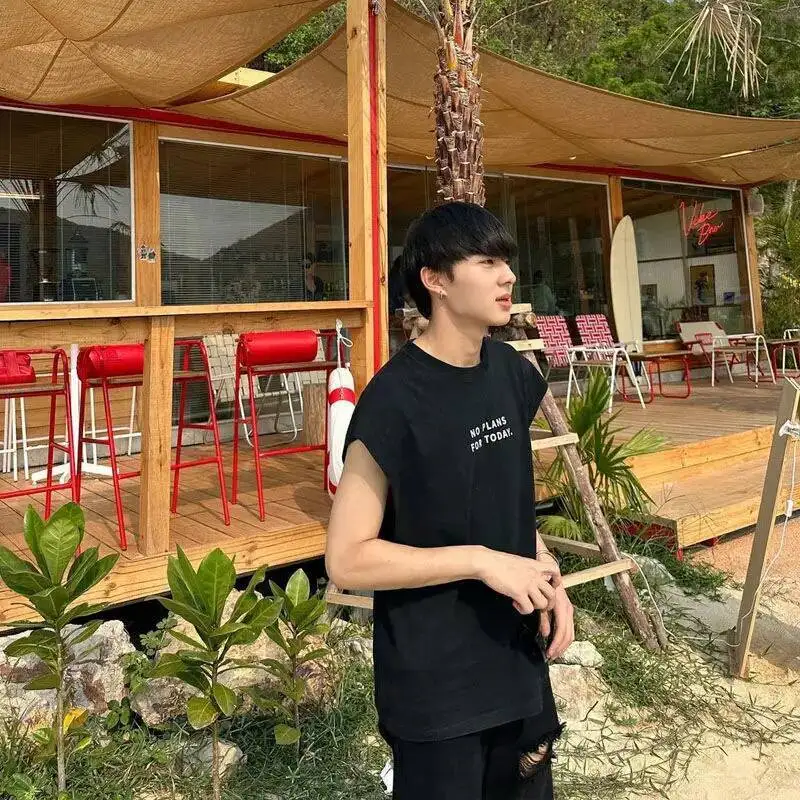 T-pop الدراما التايلاندية الجديدة كتي فطيرة CutiePieSeries NuNew ZeeNunew ZeeNew زي طالب فضفاض غير رسمي قصير الأكمام تي شيرت هدية