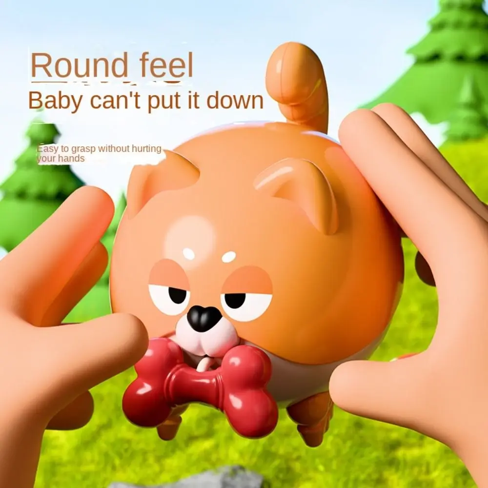 Juguetes para niños, cuerda para tirar, juguetes de relojería, escalada, juguete interactivo de cuerda, viñetas de animales, modelo de relojería para niños