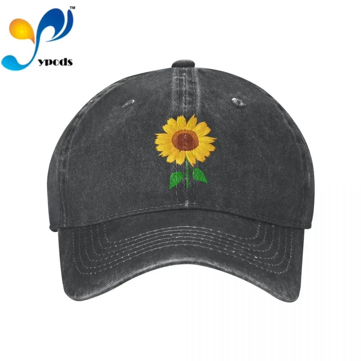 

New Brand Anime Sunflower Cartoon Styles Snapback Cap Cotton Baseball Cap Men Women Dad Hat Trucke