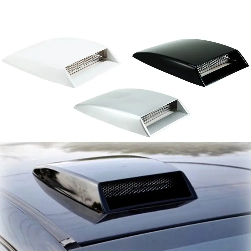 Universal Car Hood Air Inlet Decoration Scoop Bonnet Car Decorative Car Air Outlet Decoration Simulated Self-adhesive