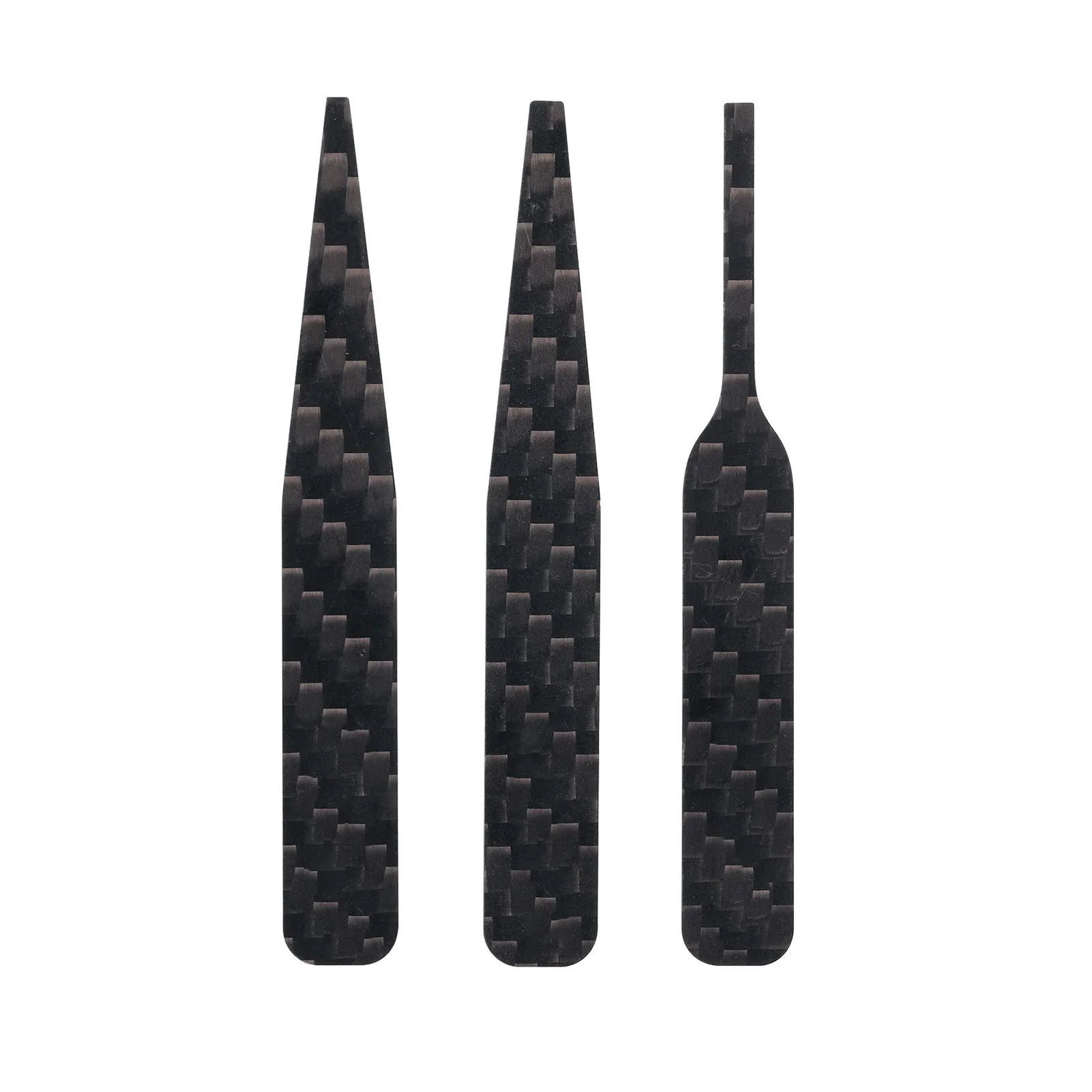 DSPIAE CFB-S01 CFB-S02 CFB-S03 Lrregular Stick abrasivo in fibra di carbonio nero 3 pz/set utensili abrasivi