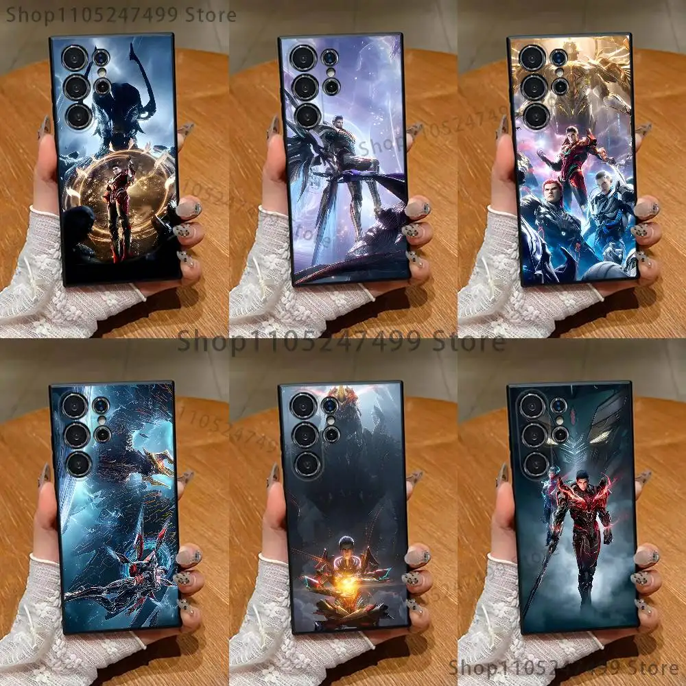 

Swallowed Star Phone Case For Samsung S25,S24,S23,S22,S21,S20,S10,Ultra,Plus,Lite,FE,Soft Silicone Black Cover