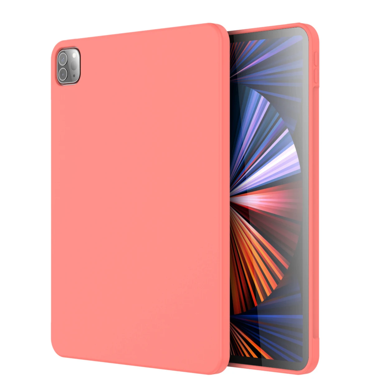 for iPad Pro Liquid Silicone Case 2024 13 11 12.9 inch Cases 7th 8th 9th 10th Generation Air 4th 5th 10.9 10.2 MINI 6th Shell — zdjęcie produktu 6