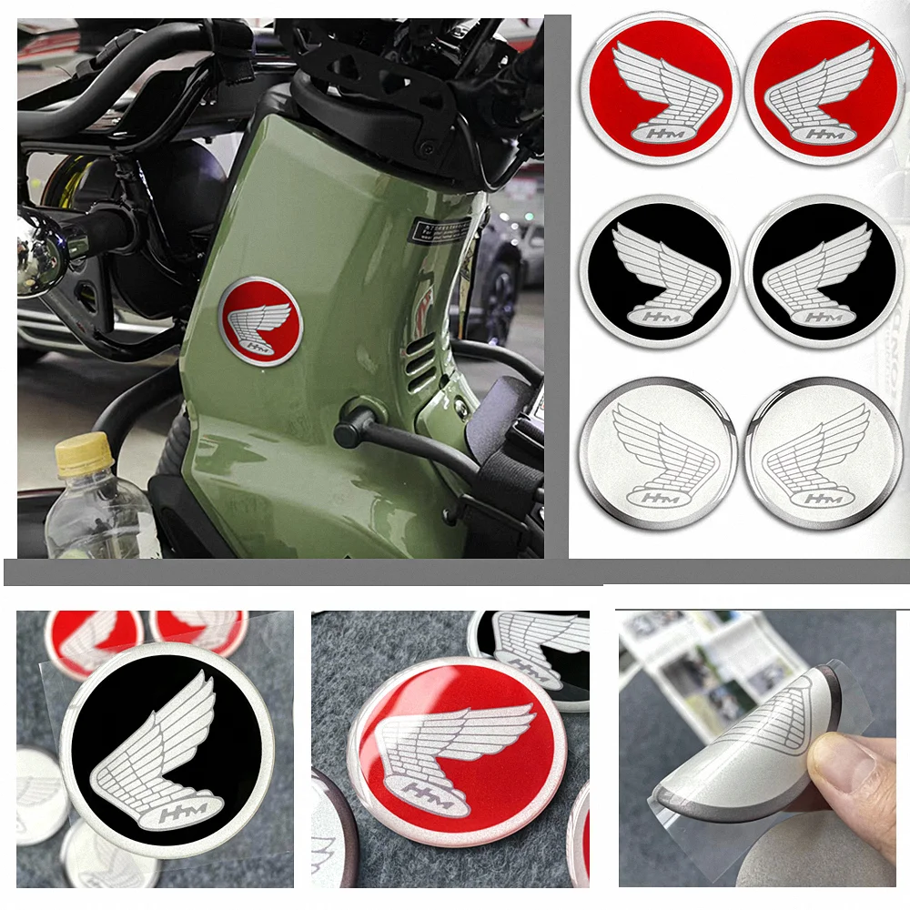 For Honda Super Cub 110 3D Stickers Reflective Decals Motorcycle Accessories CC C 110CC 90CC CC90 C125 C90 C70 125 90 70 50 2023