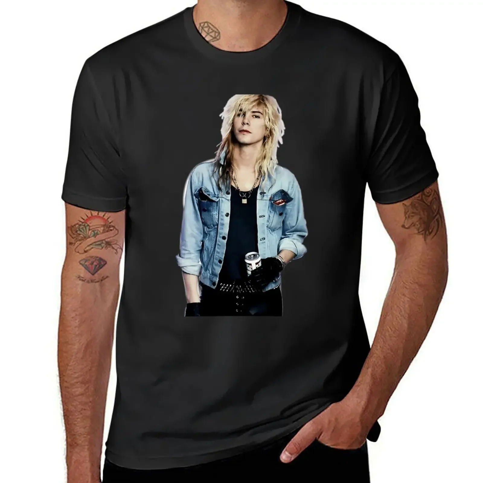 

Duff Mckagan T-Shirt korean fashion vintage graphic tee blanks mens clothing