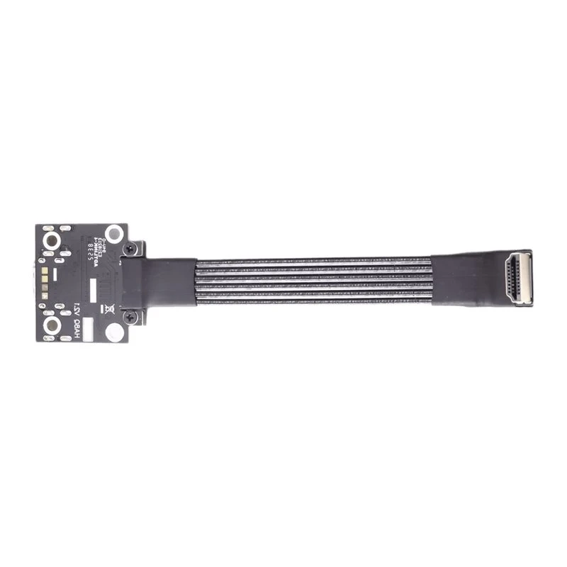 A98Z -Compatible ADT 24P 2.1 Type A-A Male To Female Flat Thin Video Extension Cable Aerial FPV HDMI2.1 FFC Cable A