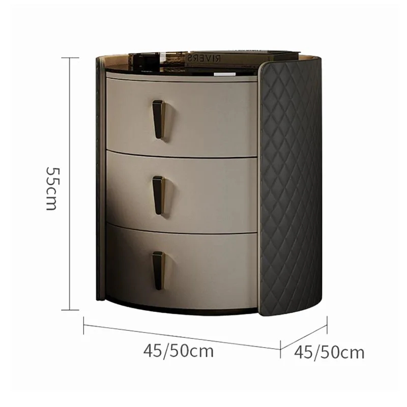 Mid Century Luxury Night Table Design Italian Aesthetic Elegant Bed Side Tables Premium Trendy Mesita Nochemodern Furniture