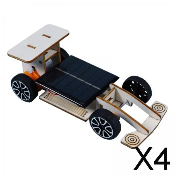 Wooden Set for Scientific Experiments - Car to Build, 3D Puzzle