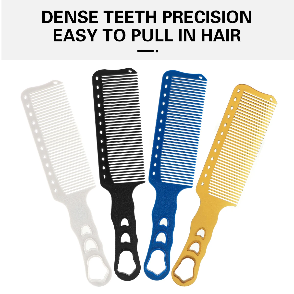 Barbershop Hairdressing Combs Professional Barber Haircutting Comb Plastic Durable Hairbrush Salon Home Styling Tool Accessories