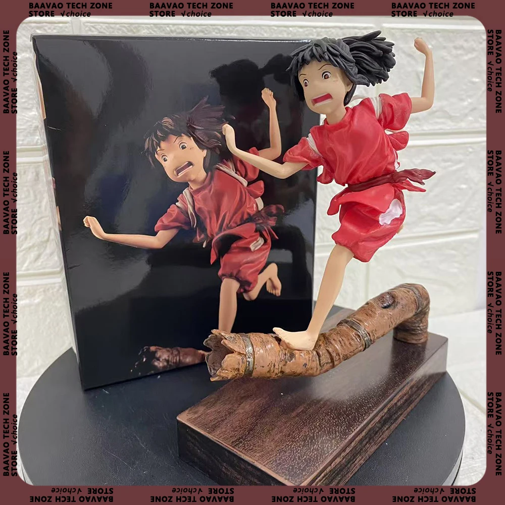 Ogino Chihiro รูปวิ่ง Ogino Chihiro ตัวเลข Action Figurine ตกแต่งโต๊ะตุ๊กตารูปปั้นคอลเลกชันของเล่นเด็กของขวัญ