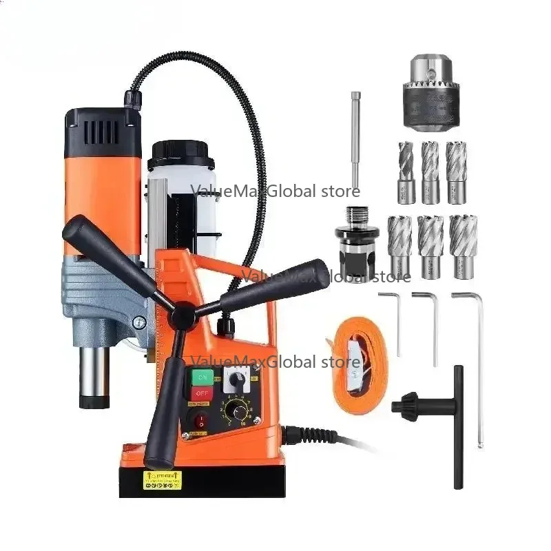 1300W 1400W 2-Zoll Elektrische Bohrmaschine, Standbohrer mit 1-Sekunden-Schnellspann-System