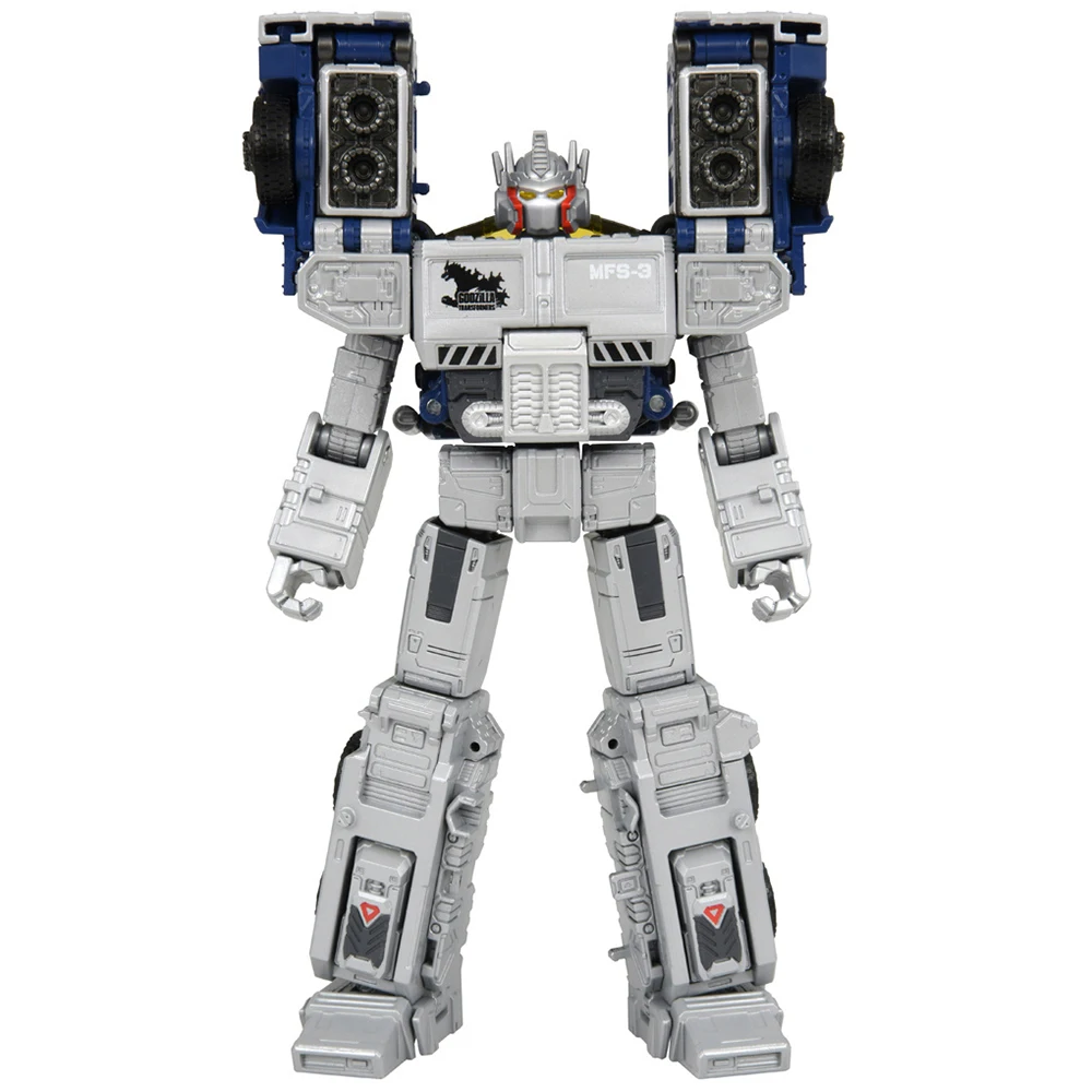 Pre-Order TAKARA TOMY Transformers Collaborative Godzilla Optimus Prime MFS-3 Type 3 Kiryu 19cm Action Robot Model Figure Toys