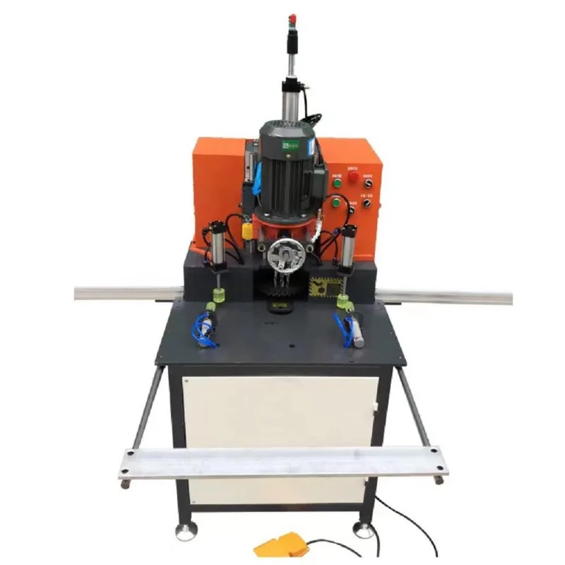 Automatic keyhole drilling and milling lock box  Broken bridge aluminum door and window  box  Handle   all-in-one machine