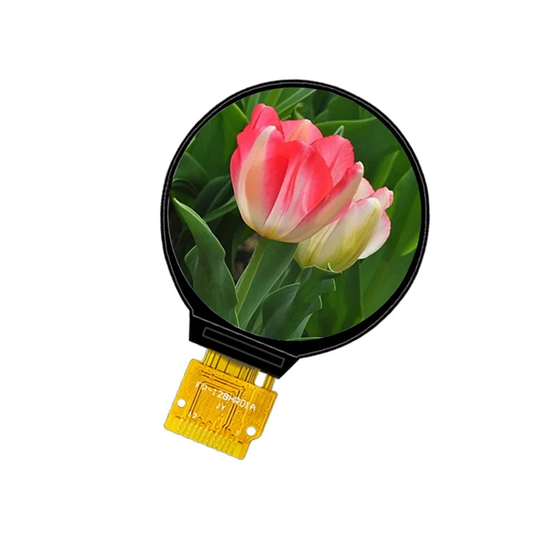 1 PCS 1.28 Inch IPS LCD Display Colorful LCD Round 240X240 Display Black HD Ips LCD GC9A01 Driver