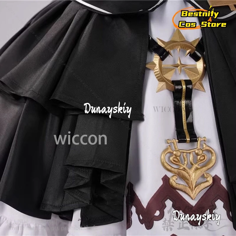 Houshou Marine Cosplay Anime Hololive Vtuber YouTuber Costume da suora sexy Lolita Halloween Natale per ragazze personalizzato