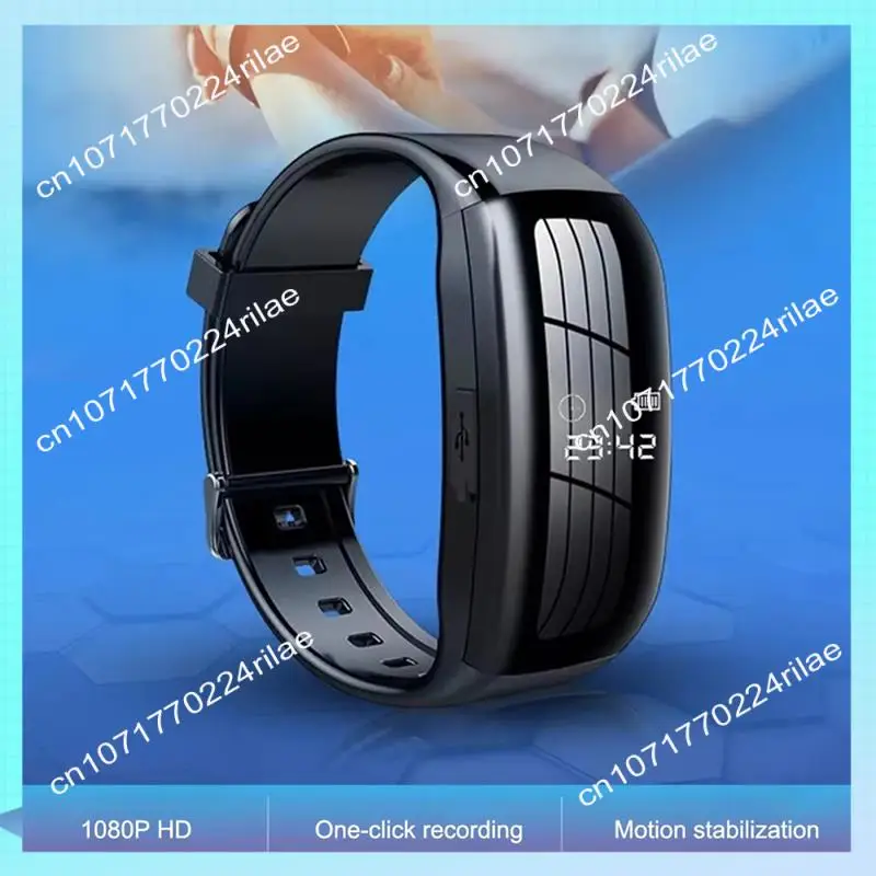 A17Z 1080P HD Câmera Relógio Pulseira Dictafone Som Pequeno Micro Home Secret Recorder Pulseira 32G