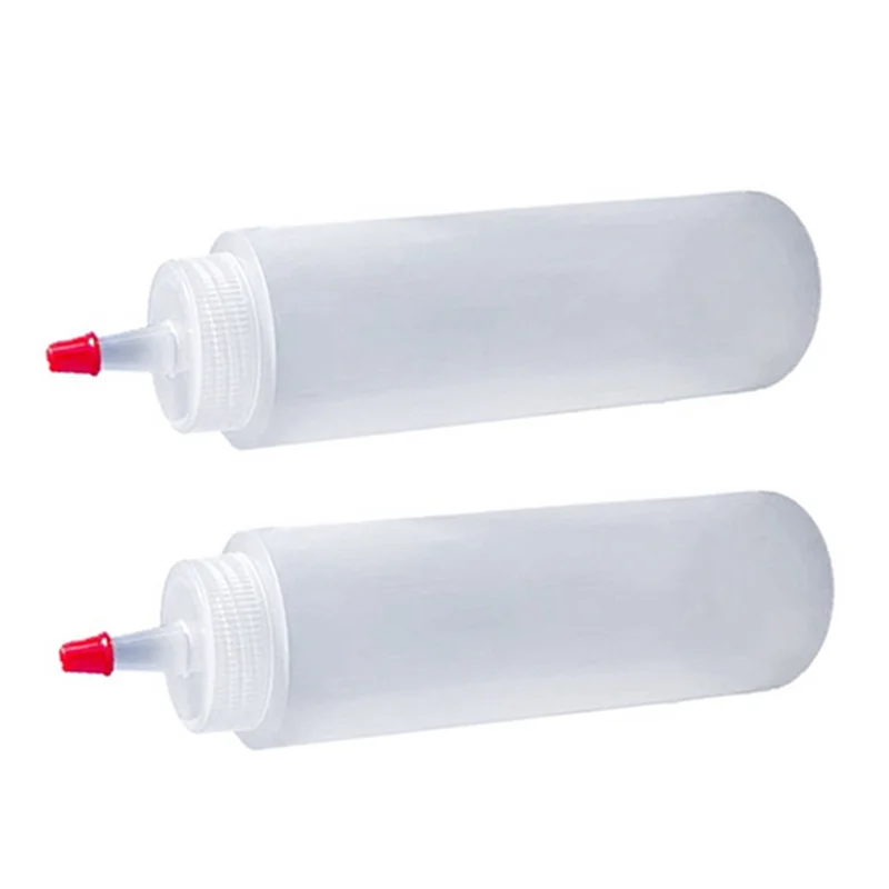 

J1UL1N 12 шт., 16 унций, бутылки для приправ с красной крышкой, бутылка для кетчупа, барбекю, соусов, искусства и поделок