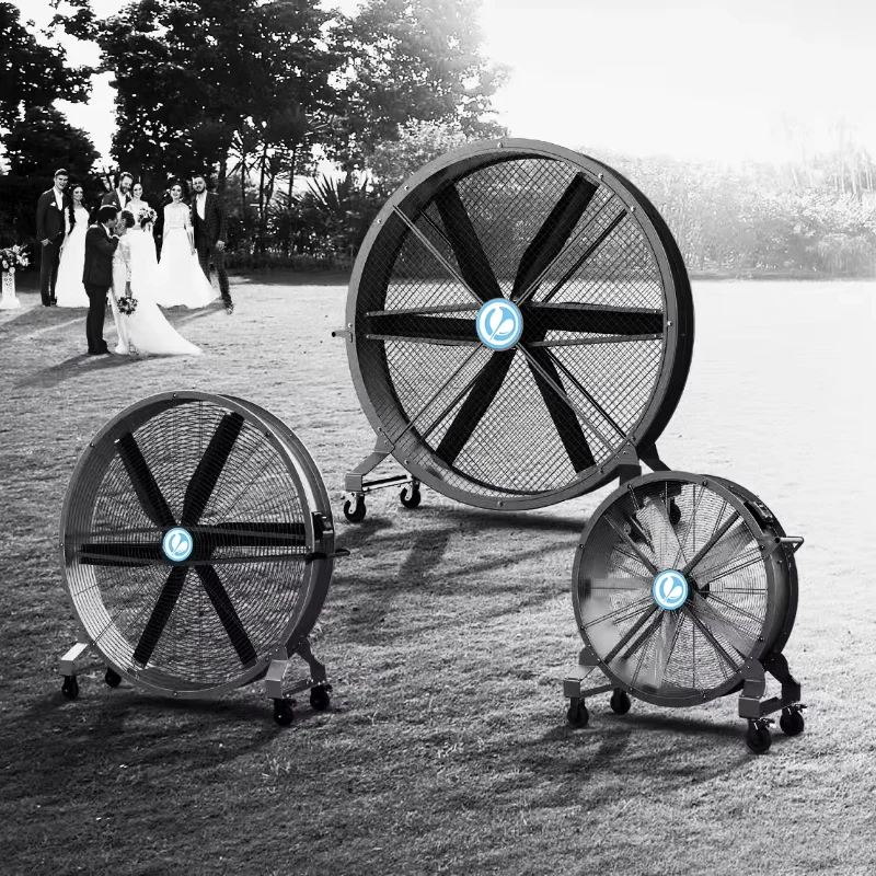 1.5M Blade Diameter Portable AC Permanent Magnet Synchronous Motor Mobile Cooling Fan Industrial