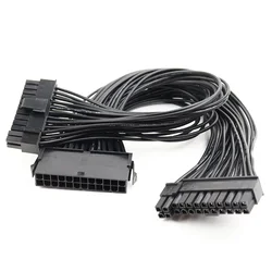 24-pin Power Supply One-to-two Extension Cord ATX Power Motherboard 24pin To 24pin/20pin Motherboard 30cm