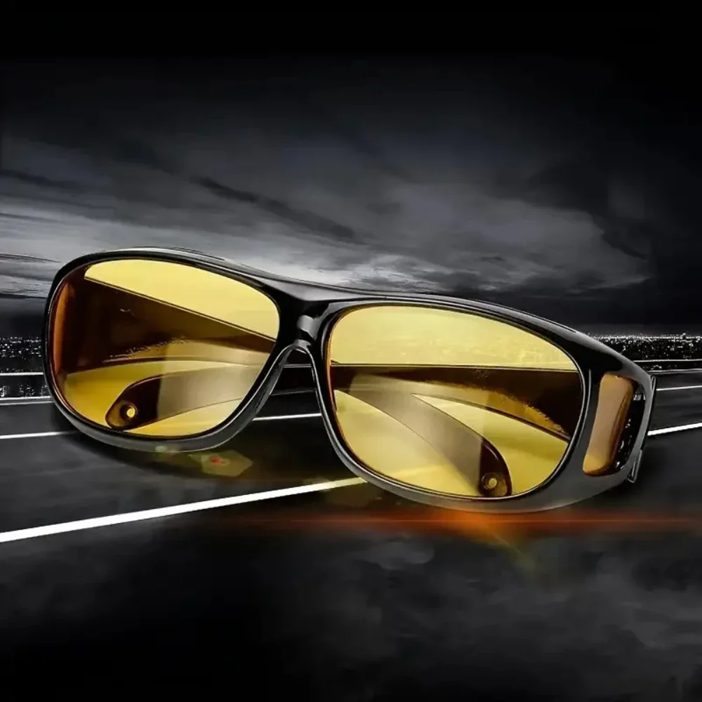 2024 Night Vision Sunglasses Car Night Driving Glasses Driver Goggles Unisex Sun Glasses UV Protection Sunglasses Eyewear Gift