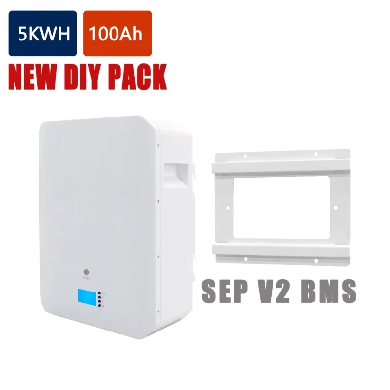 

Rechargeable 5Kw 48V Lifepo4 Battery Pack 51.2V 100Ah Solar Rack Storage Energy Storage Battery Pack