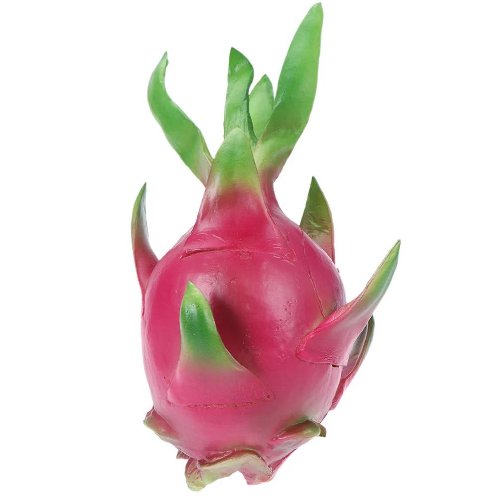 Fruits and Vegetables Dragon Model Models Faux Resin Glue Simulation Pitaya Ornament