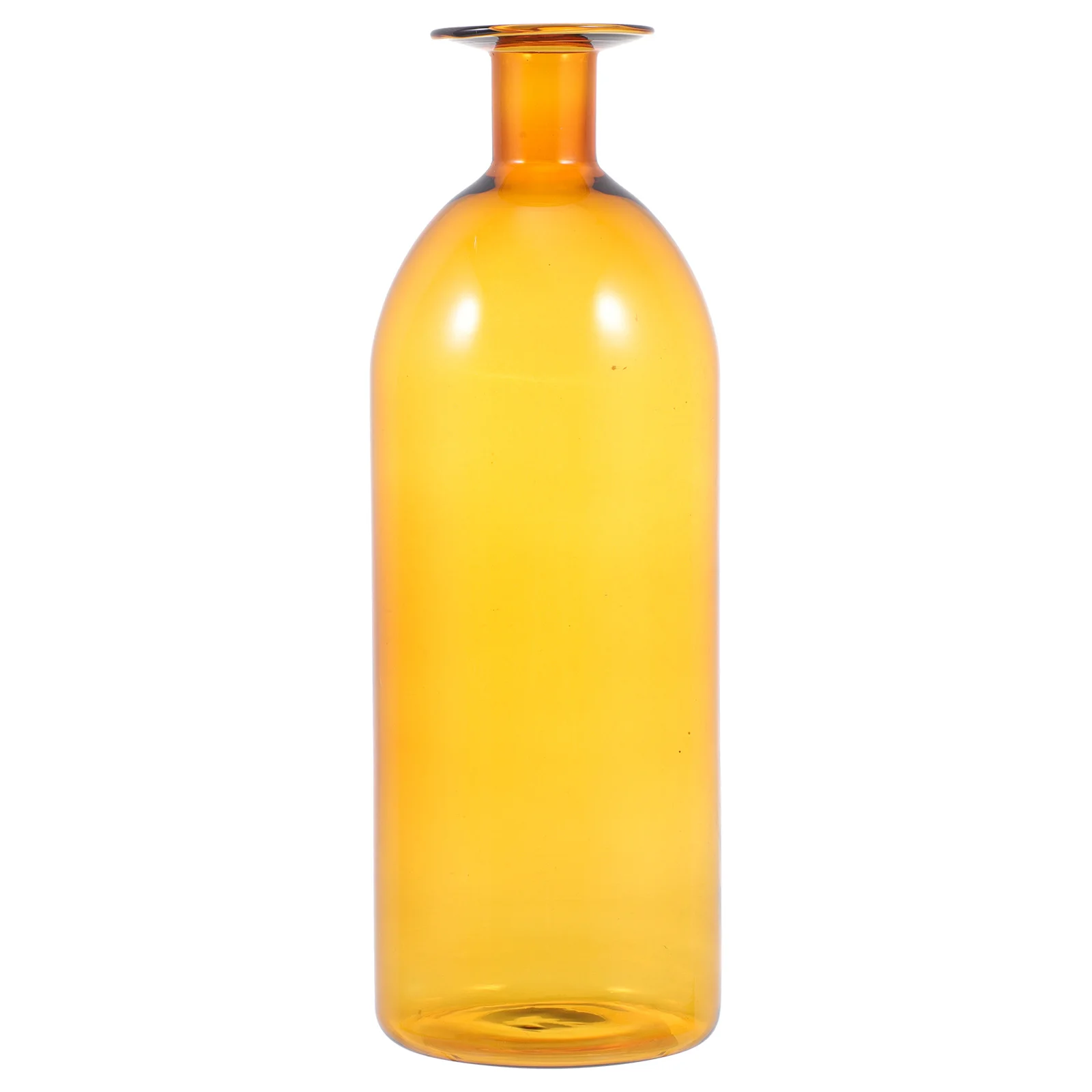 

1Pcs Colored Glass Flower Vase Hydroponic Desktop Decoration Modern Simple Floral Arrangement Holder Glass Vase