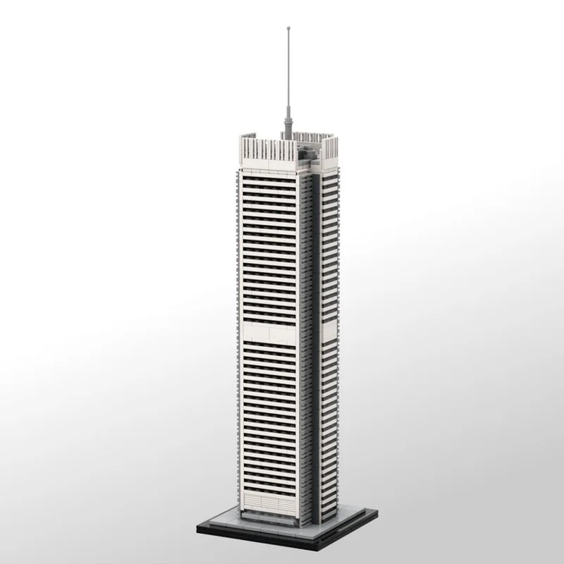 

1502-Piece 1:800 Scale New York Skyline Tower Construction Set - Premium MOC Blocks, Decorative Collectible, Gift for Architectu