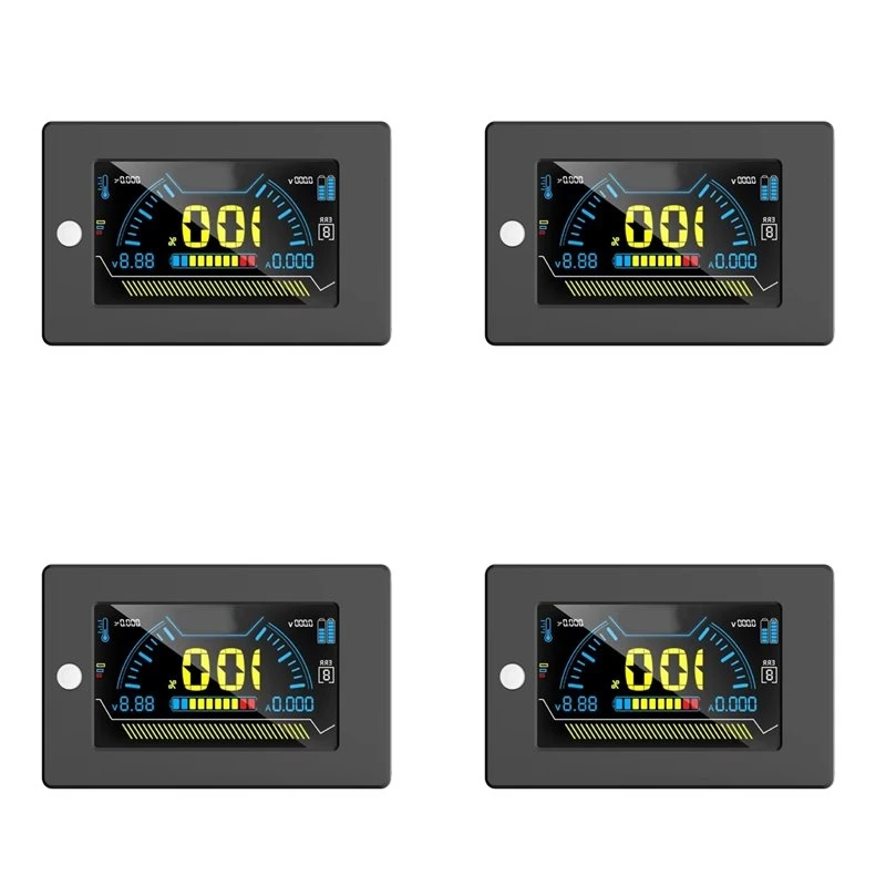 4X TFT LCD Display Screen 3.2 Inches For All JIKONG Smart BMS Voltage Current SOC Temperature Indicator-A25R