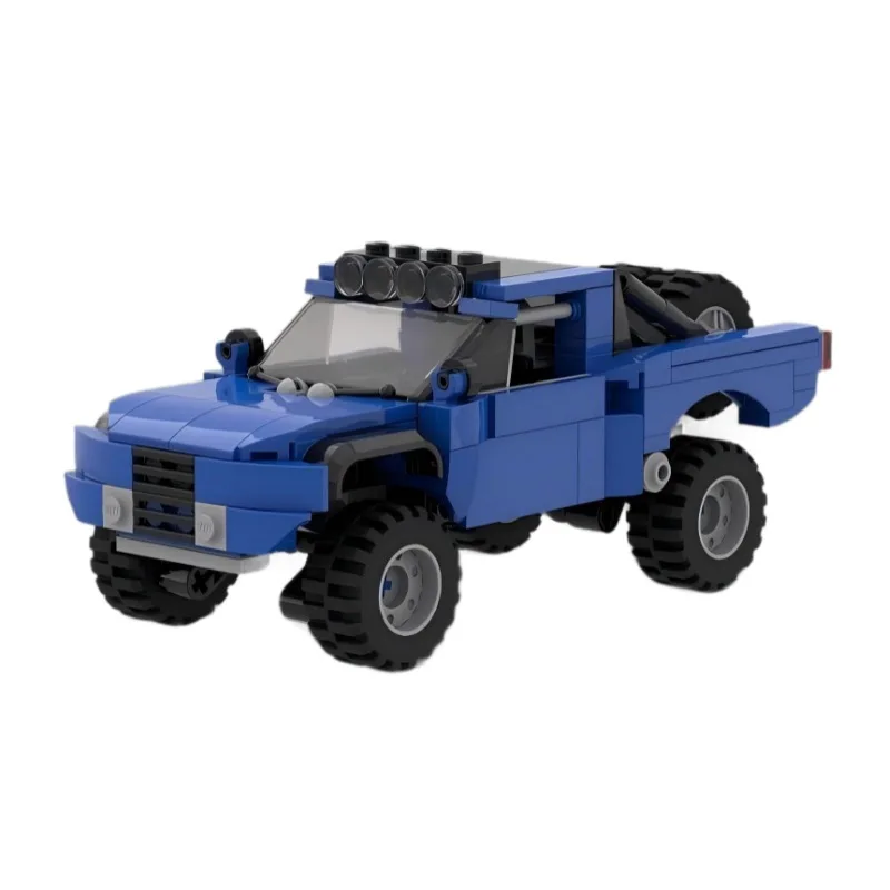 

Грузовик Baha Trophy, строительные блоки MOC-52061, креативный пикап, настольный дисплей, декор, сборная модель, головоломка, детская игрушка в подарок