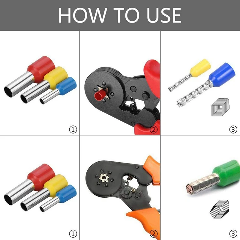 Insulated End Set 1200PCS Assortment Ferrule Wire Connector Kit Insulated Cord Pin End