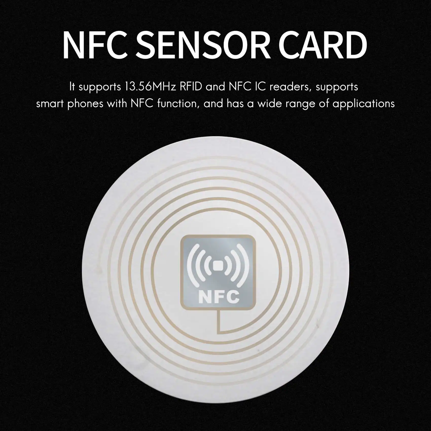 N82R 10Pcs For Ntag215 Coin TAG Key 13.56Mhz NTAG 215 Universal Label RFID Ultralight Tags Labels Phone