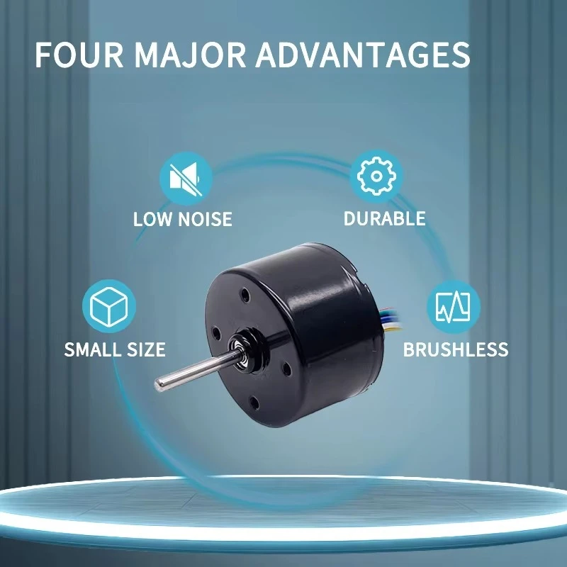 

36mm Mini Brushless DC Motor 12V 24V 4500/6000RPM Permanent Magnet High Speed Micro Motor