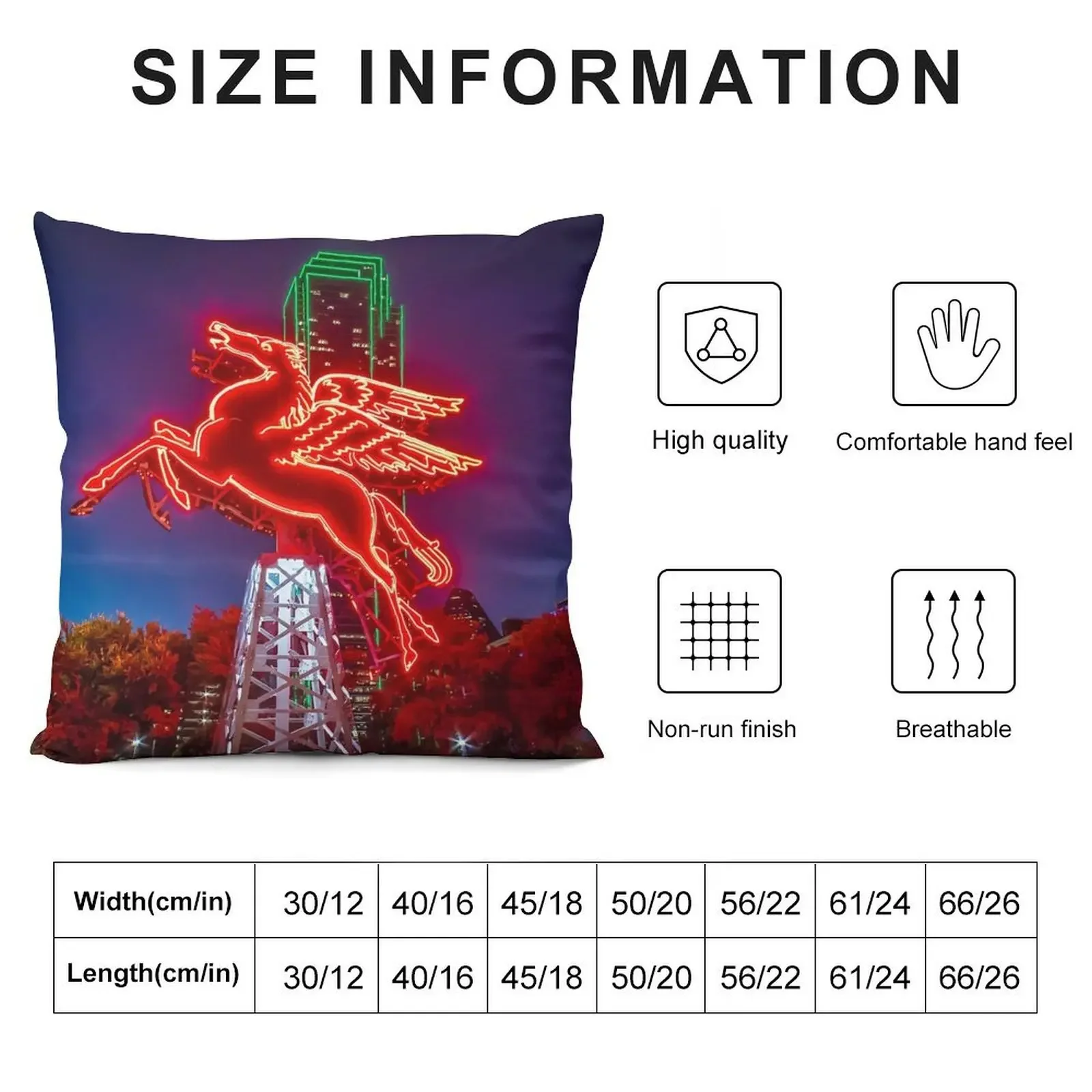 Dallas Pegasus Throw Pillow Room decorating items Cushion Cover For Sofa christmas supplies pillow