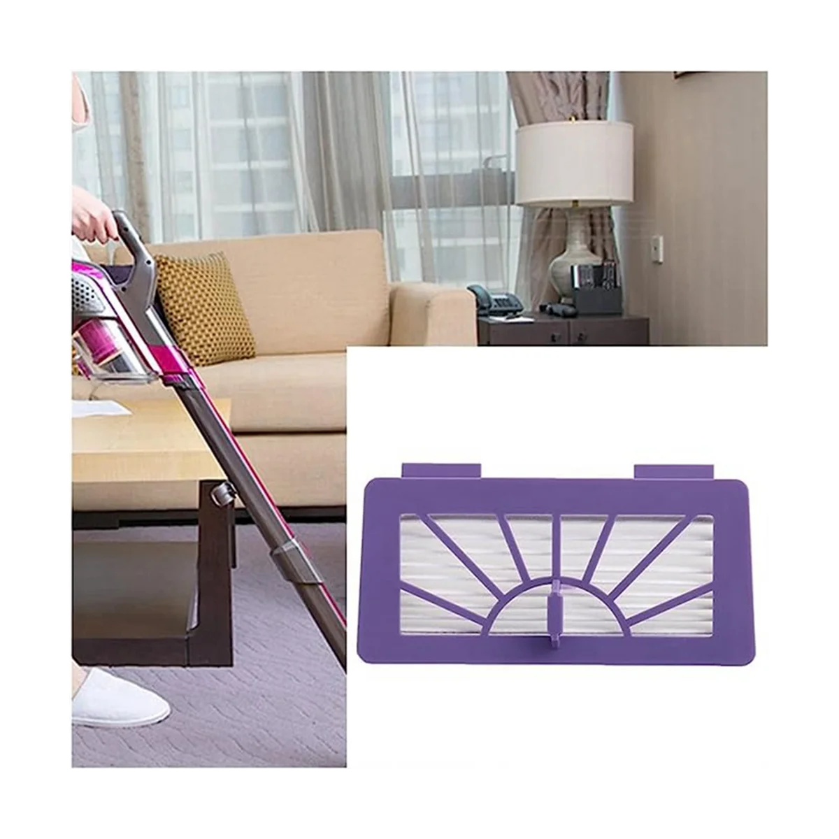 เหมาะสำหรับอะไหล่เครื่องดูดฝุ่นหุ่นยนต์ตัวกรองหน้าจอซีรีส์/ซีรีส์/XV Series