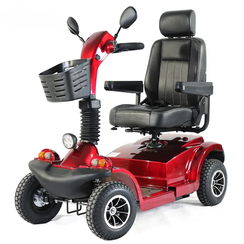 

Elderly scooter four-wheeled electric vehicle disabled big body battery car sightseeing car recreational vehicle