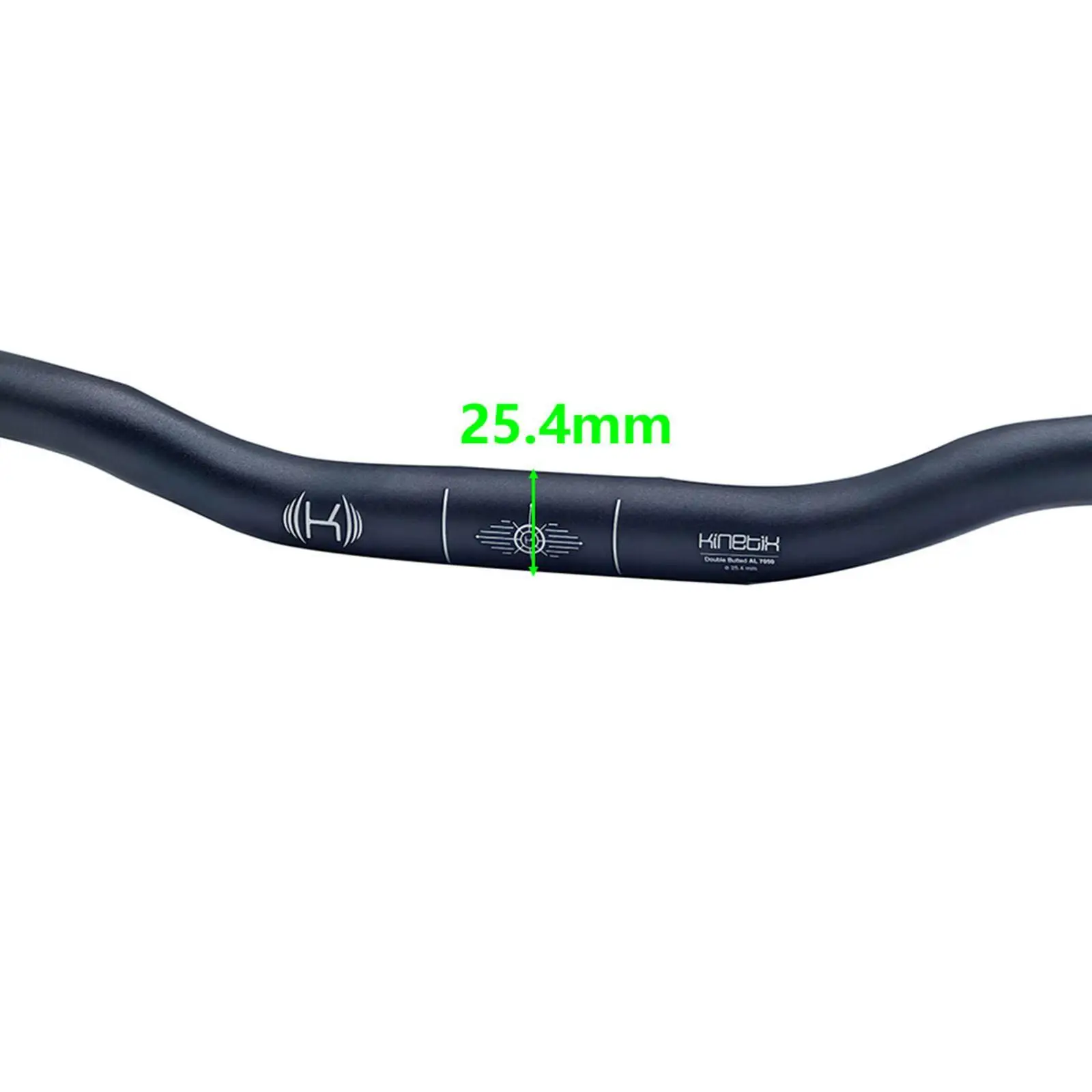 Mountain Road Bike Handlebar Aluminum Extra Long Riser Bar 25.4mm Bicycle Repair Parts Comfortable Cycling Accessories