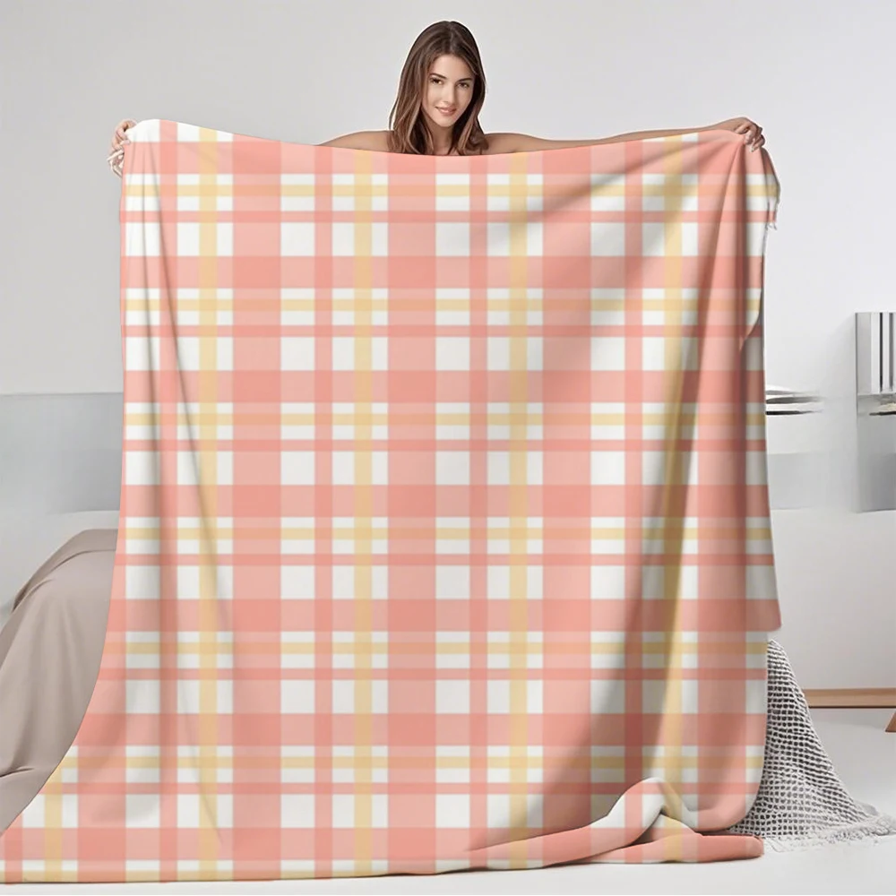 

Flannel Bed Blanket 8 Maids A Milking Farmhouse Rustic Design Bedspread Bedcover Skin-friendly Ultra-soft Touch Blankets
