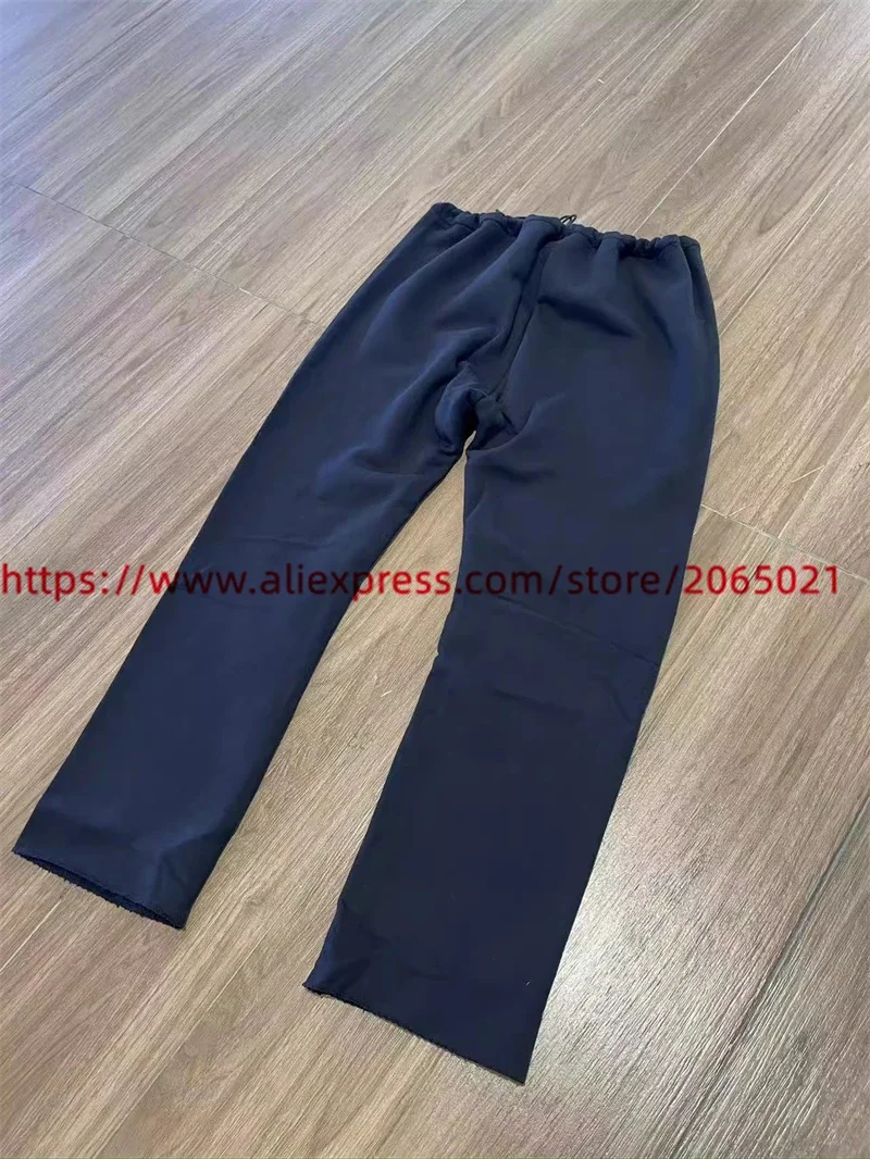 Vultures YZY Kanye West Sweatpants Men Women 1:1 Best Quality Retro Loose Vintage Pants Jogger Drawstring Trousers