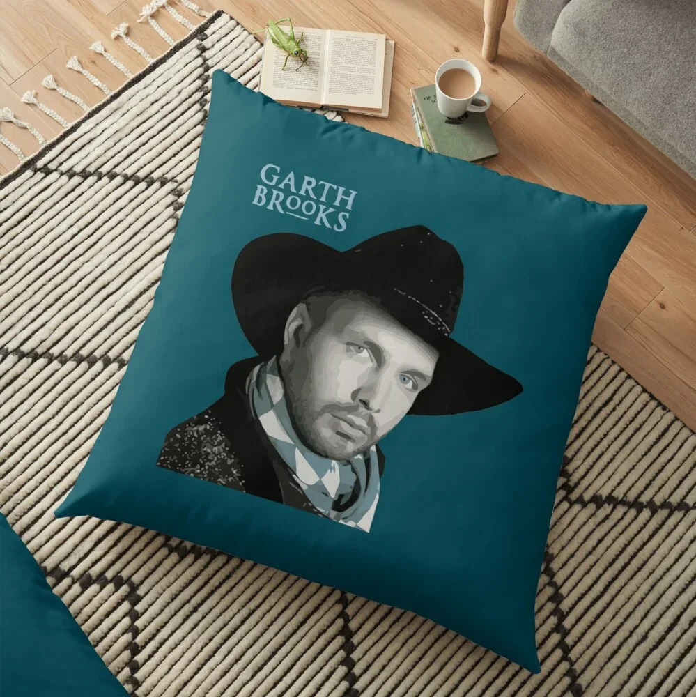 Garth Brooks Pillow Sofa Car Bed Sofa Pillow Case Bedroom Decoration Cushion Cover