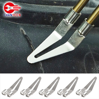 1/3/5pcs Plastic Welder Smooth Tip Head for Soldering Repair Iron Triangle Point Scrapper Car Bumper Dashboard Welding Gun Tools