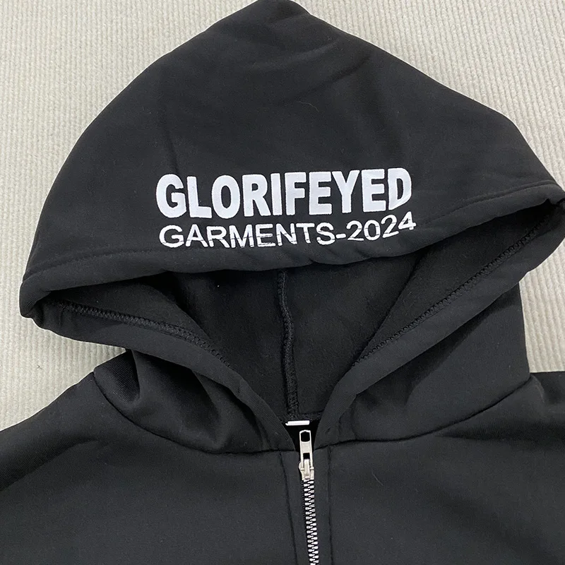 Gothic Brief Eisen Kette Gedruckt Hoodie Frauen Herbst Winter Lange Ärmeln Vintage Sweatshirt Y2K Hip Hop Dunkel Straße Frauen Mantel