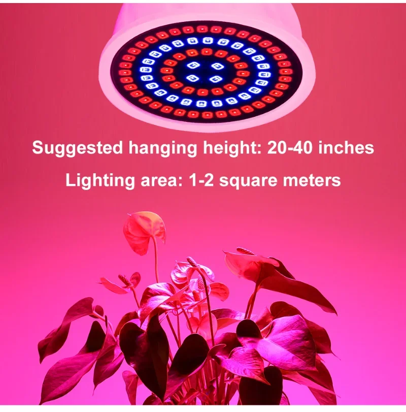 LED grow light Hydroponic Growth Light E27 B22 E14 Led Grow Bulb Full Spectrum 220V UV Lamp Plant Flower Seedling High quality