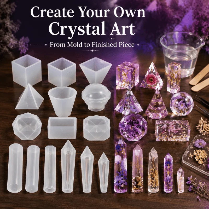 Ensemble de 15 moules en silic - Resin Jewelry Kit avis et prix